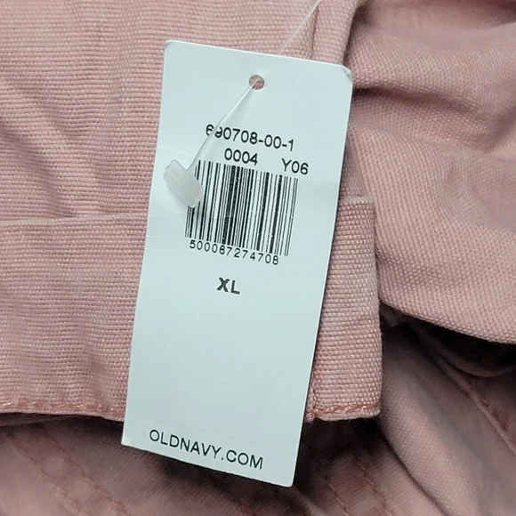 Old Navy NWT Tie-Belt Utility Canvas Jumpsuit Size Xl. - Picture 9 of 15